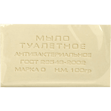 Мыло кусковое 90 гр туалетное "Ординарное" в прозрач. оберт. флоупак ММК