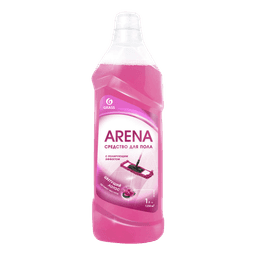 Средство для мытья пола 1 л "Arena" с полирующим эффектом GRASS, Цветущий лотос