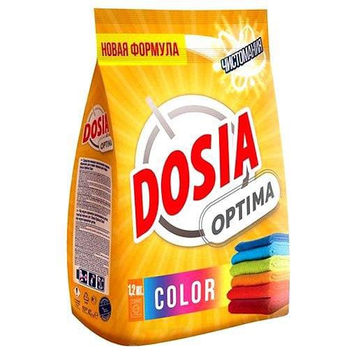 Стиральный порошок 1,2 кг "Dosia" OPTIMA автомат COLOR Стиральный порошок 1,2 кг "Dosia" OPTIMA автомат COLOR